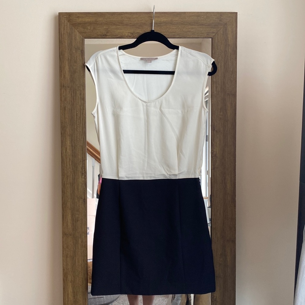 BR Black and White Dress